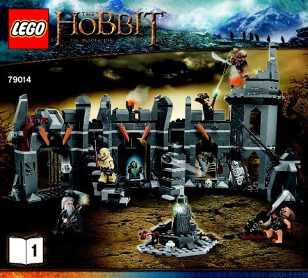 Bauanleitungen LEGO - Der Hobbit - 79014 - Schlacht von Dol Guldur: Page 1