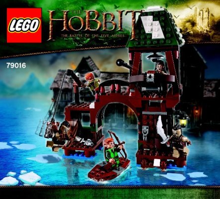 Bauanleitungen LEGO - Der Hobbit - 79016 - Angriff auf Seestadt: Page 1