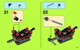 Bauanleitungen LEGO - Teenage Mutant Ninja Turtles - 79101 - Shredders Turbobike: Page 21