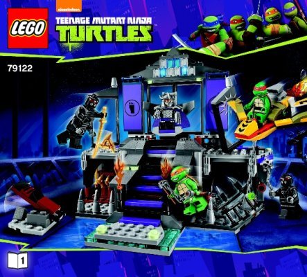 Bauanleitungen LEGO - Teenage Mutant Ninja Turtles - 79122 - Rettung aus Shredders Versteck: Page 1