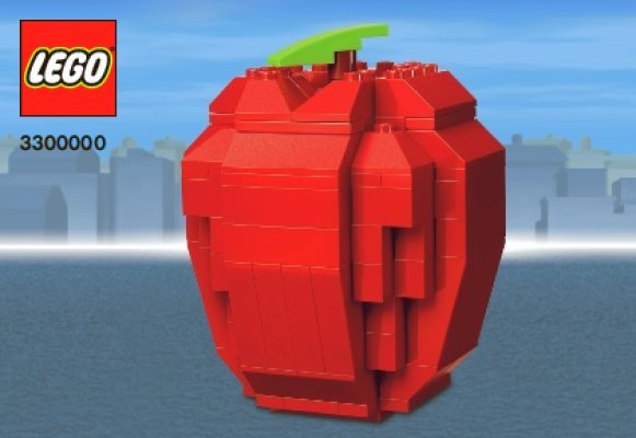 Bauanleitungen LEGO - 3300000 - The Brick Apple: Page 1