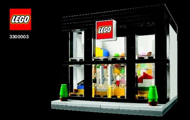 Bauanleitungen LEGO - 3300003 - Brand Retail Store: Page 1