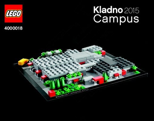 Bauanleitungen LEGO - 4000018 - Kladno Campus 2015: Page 1