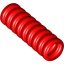 CORRUGATED PIBE 24MM, RED