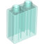 DUPLO BRICK 1X2X2, TRANSPARENT