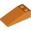 ROOF TILE 2X4X1, 18°