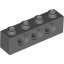 TECHNIC BRICK 1X4, Ø4,9