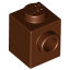 BRICK 1X1 W. 1 KNOB