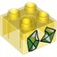 DUPLO BRICK 2X2 TRANS 