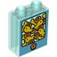 DUPLO BRICK 1X2X2, TRANSPARENT 